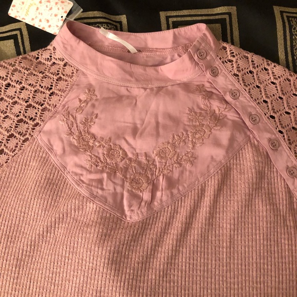 Free People Tops - Free People long sleeved shirt NWT